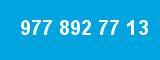 977 892 77 13